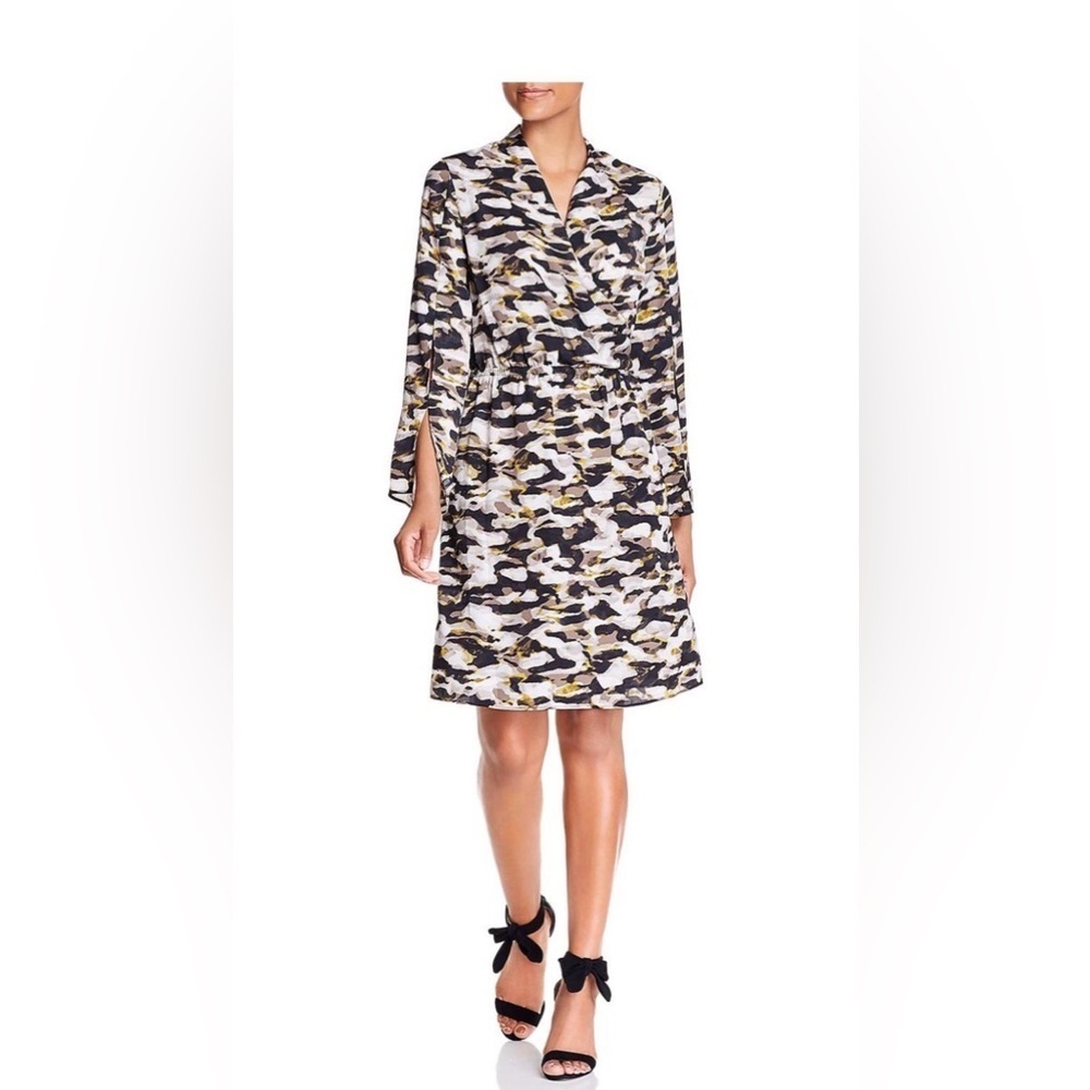 Kenneth Cole Multicolor Patterned Dress